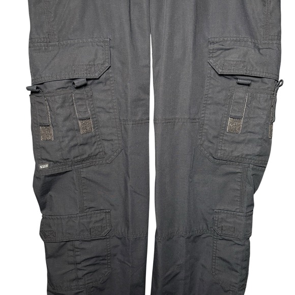 5.11 Tactical Women's Cargo Pants 12 Long Navy Ripstop Utility 32x33.5 EMS Work - Picture 8 of 12